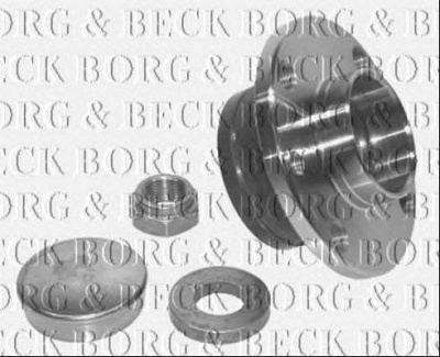 BORG & BECK bwk900 -  Комплект подшипника ступицы колеса